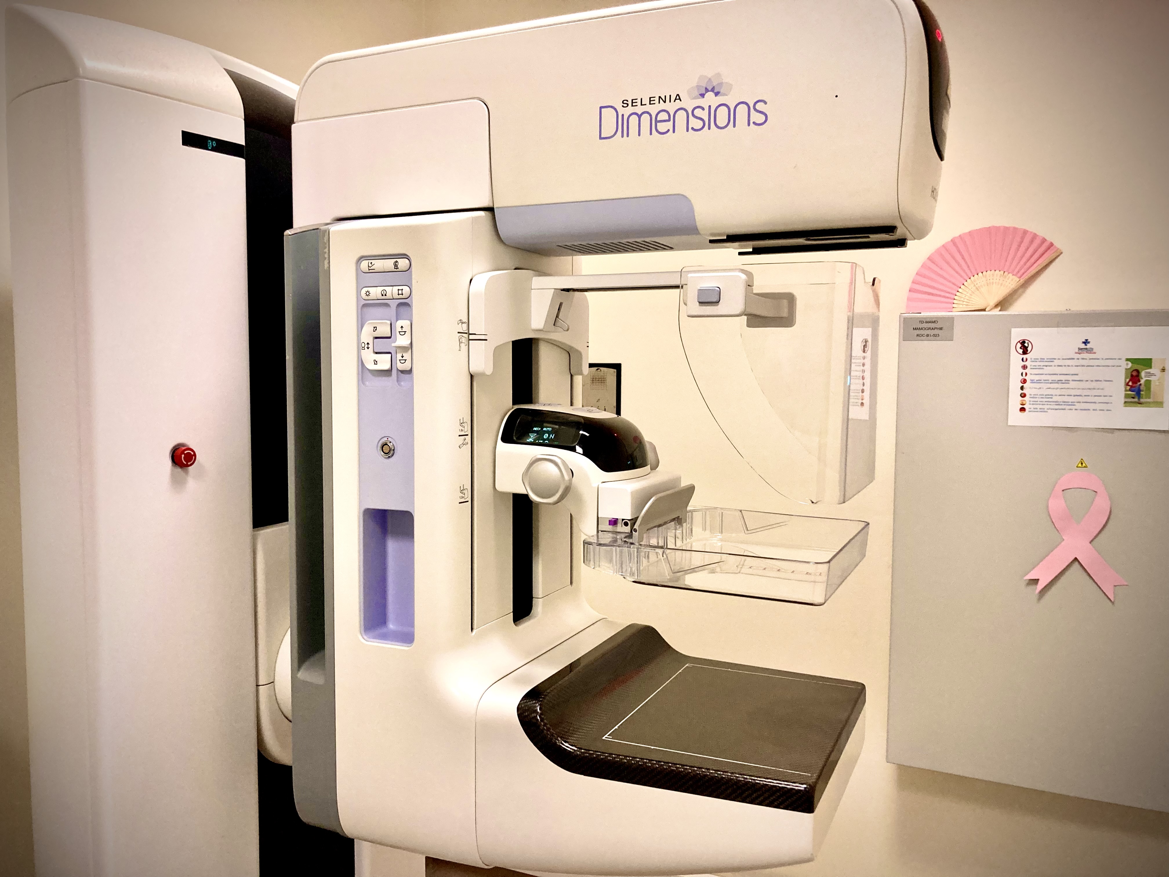 Image de l'examen Mammographie
